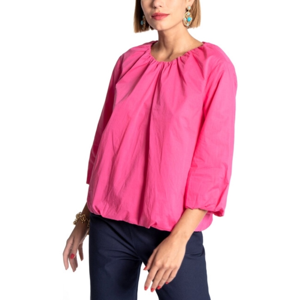 Emily floral top pink xs, BNWT